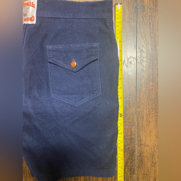 CLASSIC BIRDWELL BEACH BRITCHES SZ.32 NAVY CORD SHORTS R/$150 - Picture 3 of 16